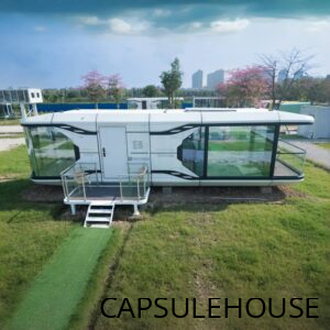 Alternative view of Capsule House Model E8