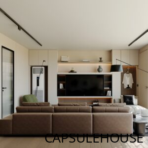 Alternative view of Apple Cabin Model A3