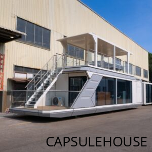Alternative view of Capsule House Model D8